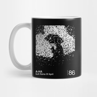 Soft Rains Of April / Minimalist Graphic Artwork Design Mug